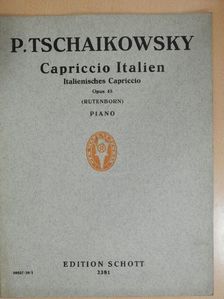 P. Tschaikowsky - Capriccio Italien [antikvár]