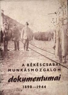 Bálint Ferenc, G. Vass István - A békéscsabai munkásmozgalom dokumentumai 1890-1944 [antikvár]