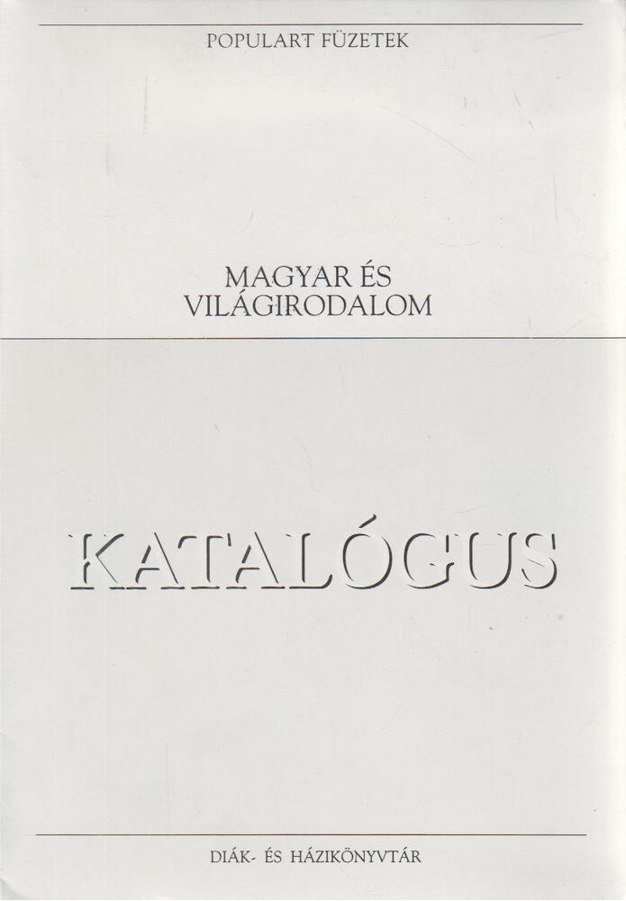Fogarasi István - Katalógus [antikvár]