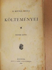 E. Kovács Gyula - E. Kovács Gyula költeményei [antikvár]
