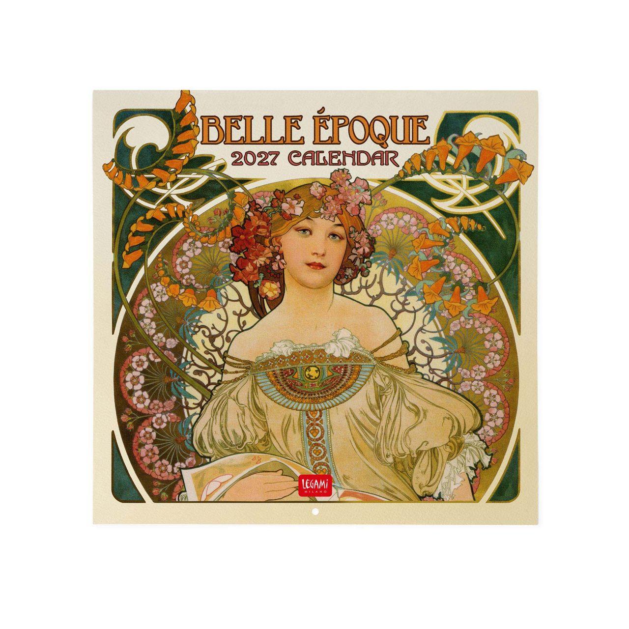 CAL270030 - Legami falinaptár (30x29 cm) Belle Époque 2027