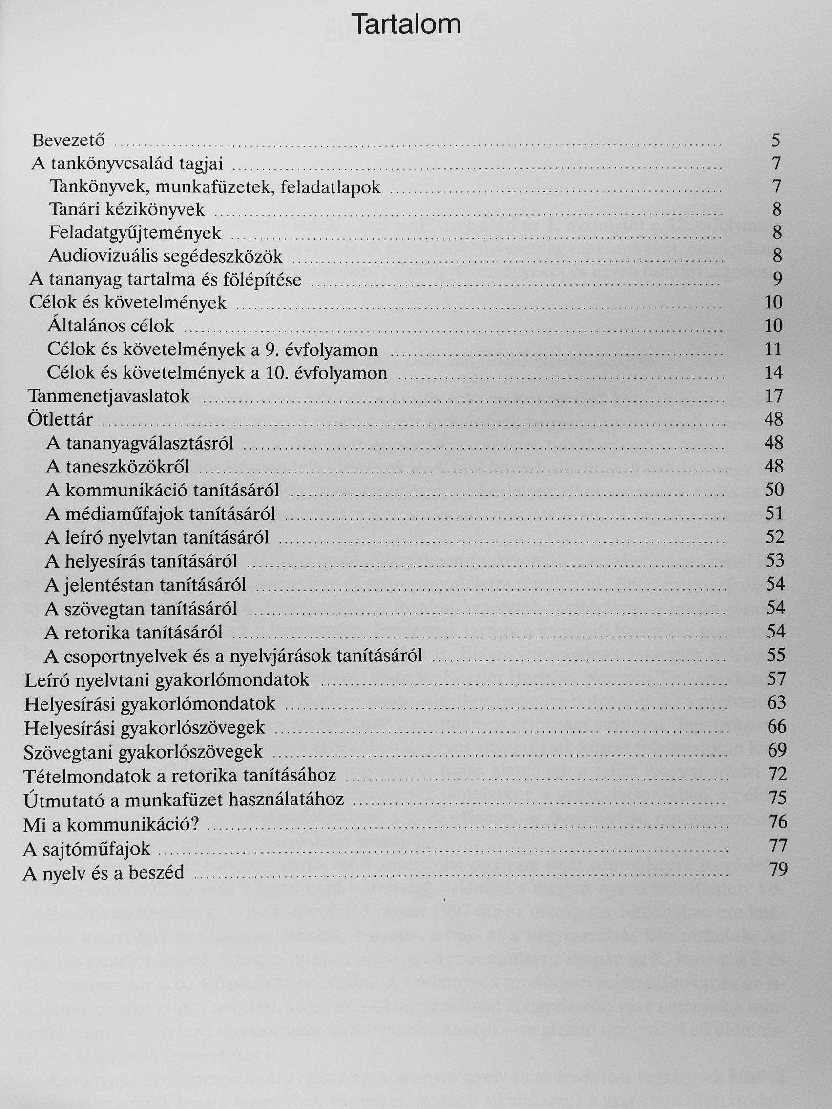 Antalné Szabó Ágnes - Magyar nyelv és kommunikáció a 9-10. évfolyam számára [antikvár]