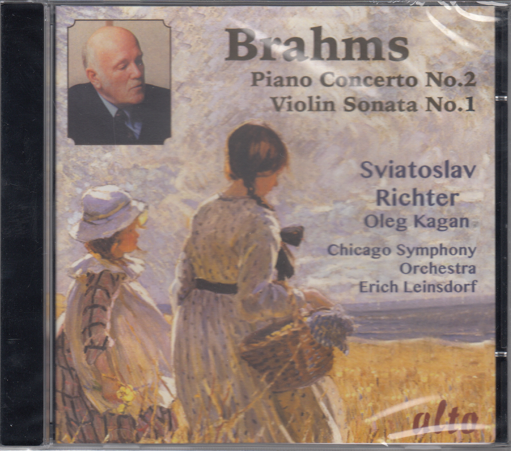 BRAHMS... - PIOANO CONCERTO NO.2 - VIOLIN SONATA NO.1 CD SVIATOSLAV RICHTER, OLEG KAGAN