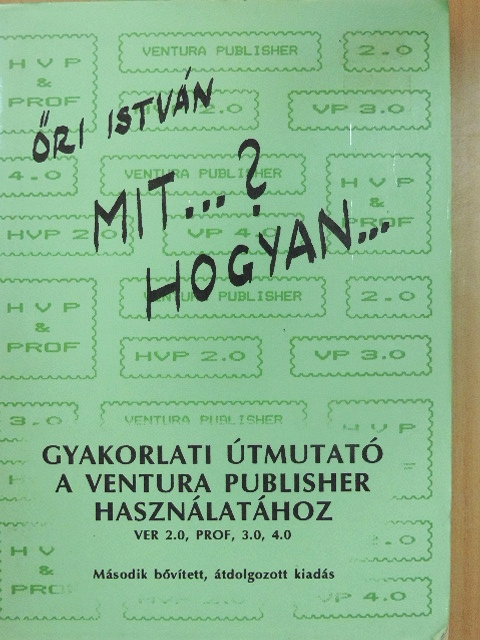 Őri István - Mit...? Hogyan... [antikvár]