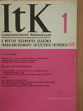 Bókay Antal - Irodalomtörténeti Közlemények 1979/1. [antikvár]