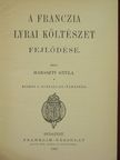 Haraszti Gyula - A franczia lyrai költészet fejlődése [antikvár]