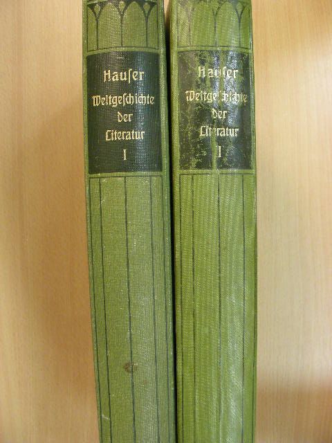 Otto Hauser - Weltgeschichte der Literatur I-II. (gótbetűs) [antikvár]