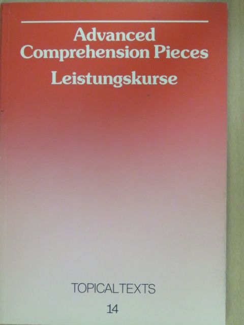 Advanced Comprehension Pieces [antikvár]