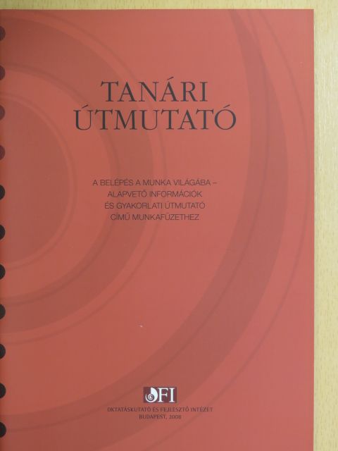 Singer Péter - Tanári útmutató [antikvár]