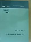 Dr. Roóz József - Vezetésmódszertan [antikvár]