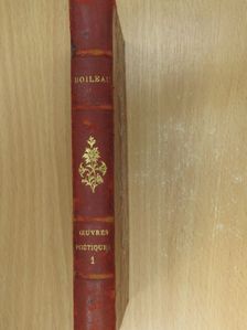 Nicolas Boileau - Oeuvres poétiques de N. Boileau I. (töredék) [antikvár]