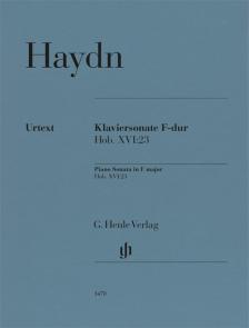 HAYDN JOSEPH - KLAVIERSONATE F-DUR HOB. XVI:23