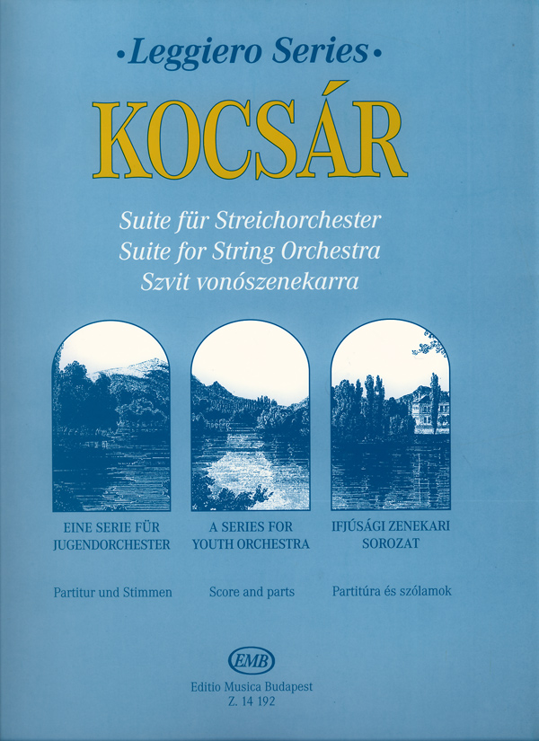 KOCSÁR  MIKLÓS - SZVIT VONÓSZENEKARRA,PARTITÚRA ÉS SZÓLAMOK -IFJUSÁGI ZENEKARI SOROZAT -