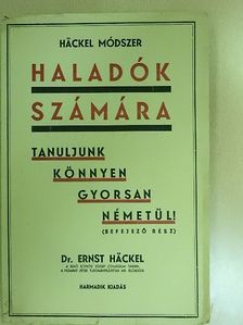 Dr. Ernst Hackel - Tanuljunk könnyen, gyorsan németül! [antikvár]