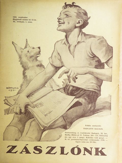 Fertsek Ferenc - Zászlónk 1941. szeptember [antikvár]