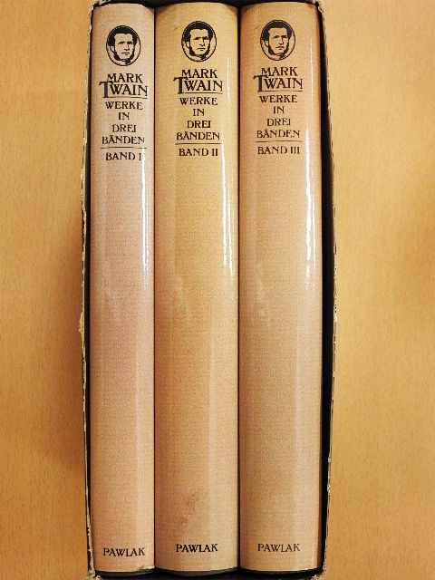 Mark Twain - Mark Twain Werke in Drei Bänden I-III. [antikvár]