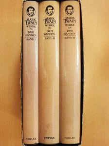 Mark Twain - Mark Twain Werke in Drei Bänden I-III. [antikvár]