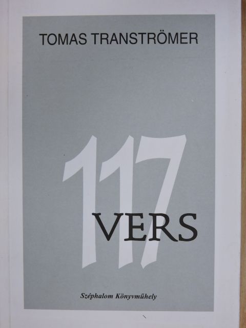 Tomas Tranströmer - 117 vers [antikvár]