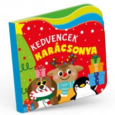 Kedvencek karácsonya fürdőskönyv vidám hullámokkal