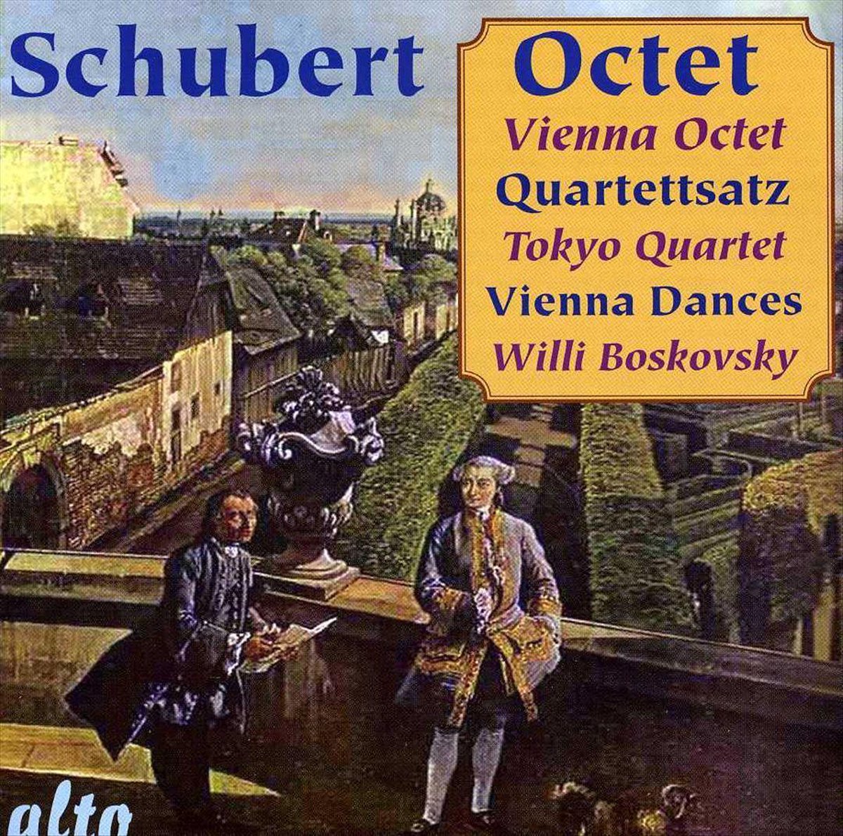 SCHUBERT - OCTET IN F MAJOR QUARTETTSATZ IN C MINOR VIENNESE DANSES CD