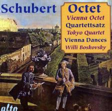 SCHUBERT - OCTET IN F MAJOR QUARTETTSATZ IN C MINOR VIENNESE DANSES CD