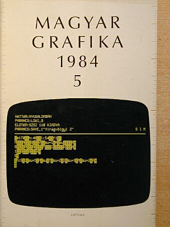 Dr. Vajda Pál - Magyar Grafika 1984/5. [antikvár]