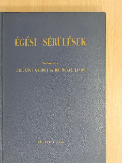 Dr. Bodó György - Égési sérülések [antikvár]