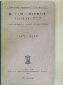 Dr. Hanvai Ilona - Deutsche Grammatik [antikvár]