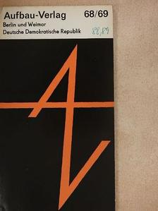 Anna Seghers - Verlagsverzeichnis 1968/1969 [antikvár]