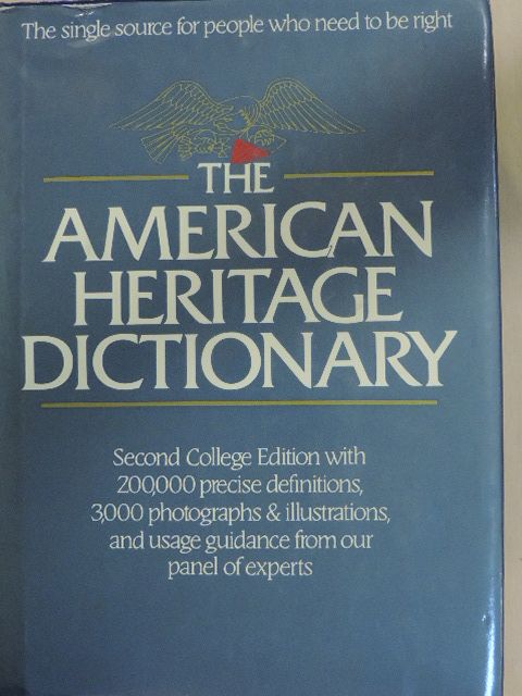The American Heritage Dictionary [antikvár]