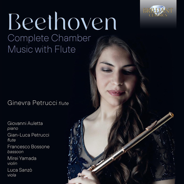 BEETHOVEN - COMPLETE CHAMBER MUSIC WITH FLUTE 3CD GINEVRA PETRUCCI