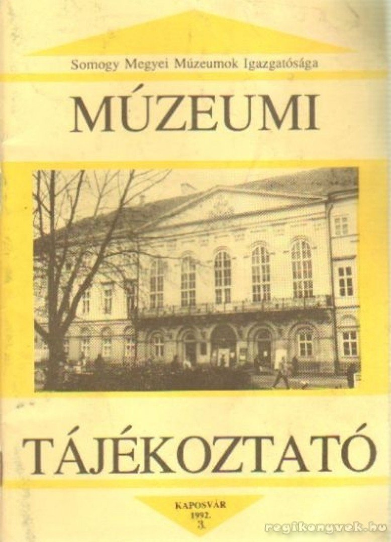 Forrai Márta - Múzeumi Tájékoztató 1992/3 [antikvár]
