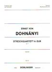 DOHNÁNYI - STREICHQUARTETT A-DUR OP.7 STIMMEN