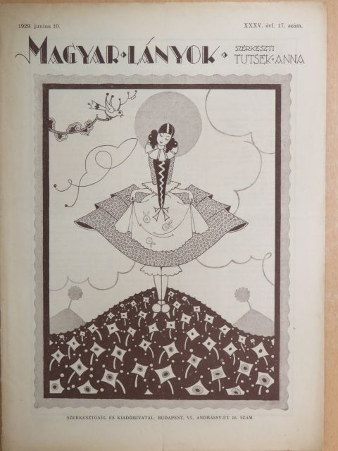 Baloghné Hajós Terézia - Magyar Lányok 1929. junius 10. [antikvár]