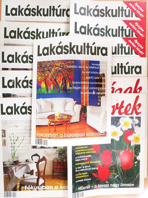 Lakáskultúra 2000. (nem teljes évfolyam)/2 db különszám [antikvár]