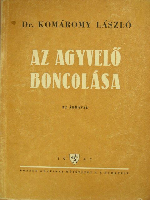 Dr. Kiss Ferencz - Az agyvelő boncolása [antikvár]