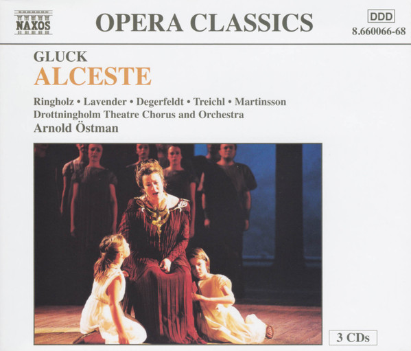 GLUCK, - ALCESTE 3CD ÖSTMAN
