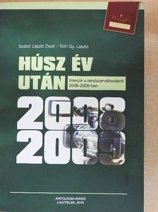 Szabó László Zsolt - Húsz év után [antikvár]
