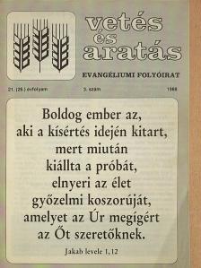 Csia Lajos - Vetés és aratás 1988/3 [antikvár]
