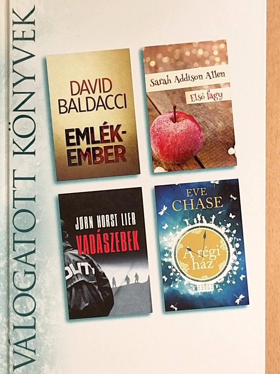David Baldacci - Emlékember/Első fagy/Vadászebek/A régi ház [antikvár]