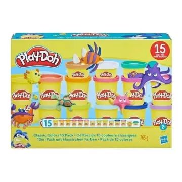 Play-Doh: 15 darabos klasszikus színes gyurma szett