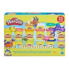 Play-Doh: 15 darabos klasszikus színes gyurma szett
