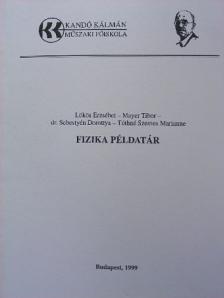 Dr. Sebestyén Dorottya - Fizika példatár [antikvár]