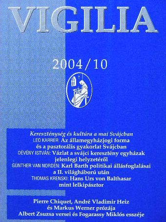 Albert Zsuzsa - Vigilia 2004. október [antikvár]