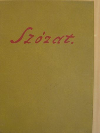 Egressy Béni - Szózat [antikvár]