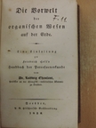 Dr. Ludwig Choulant - Die Vorwelt der organischen Wesen auf der Erde. Eine Einleitung zu Friedrich Holl's Handbuch der Petrefactenkunde/Handbuch der Petrefactenkunde 1-4. (gótbetűs) [antikvár]