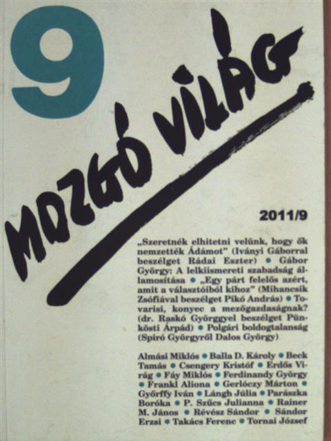Almási Miklós - Mozgó Világ 2011. szeptember [antikvár]