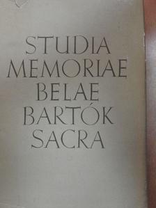 Avasi Béla - Studia Memoriae Belae Bartók Sacra [antikvár]