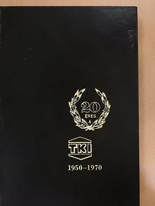 Abos Imre - A Távközlési Kutató Intézet jubileumi évkönyve 1950-1970 [antikvár]