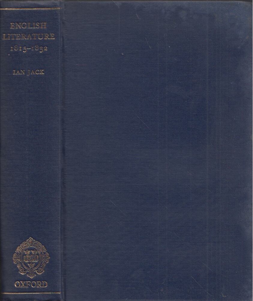 Ian Jack - English Literature 1815-1832 [antikvár]